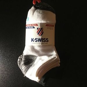 Ladies K-Swiss 10 pair Socks